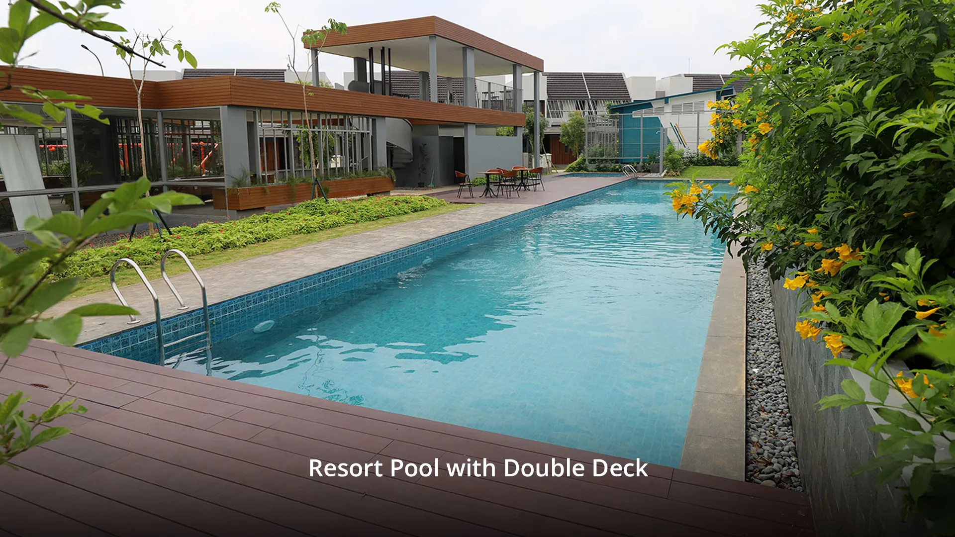 Resort Pool with Double Deck